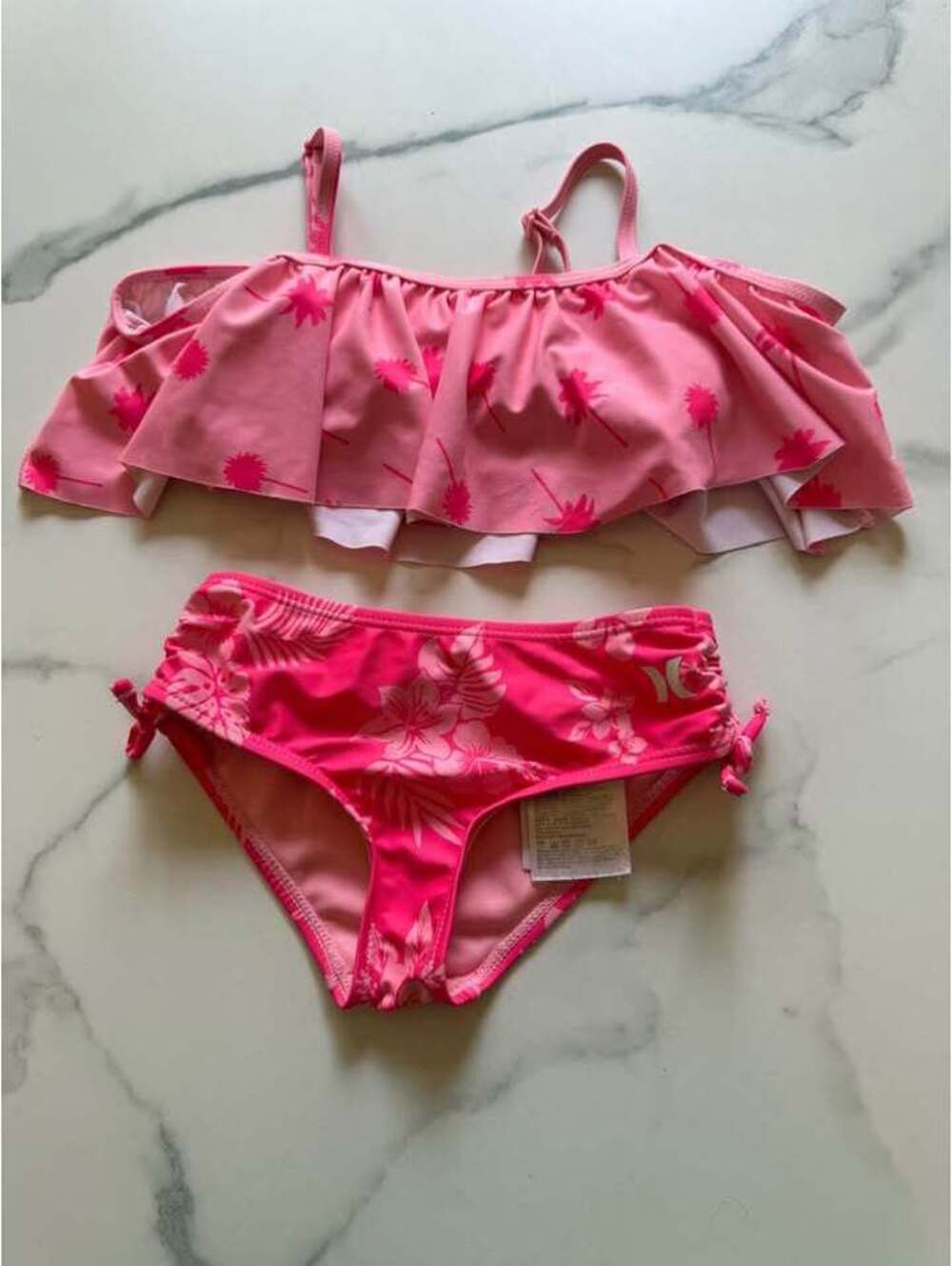 Hurley bathing suit. Kids size 4